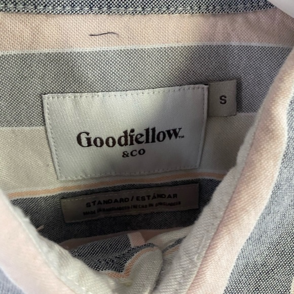 Goodfellow men’s striped shirt size small - Picture 4 of 4